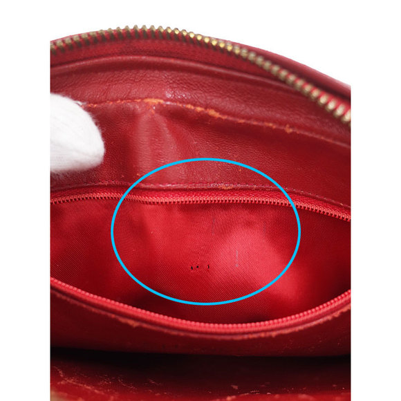 Chanel Matelasse Chain Shoulder Bag Red - Picture 4 of 9